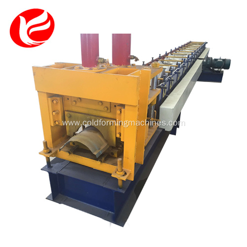 Building materials roof ridge cap roll forming machine